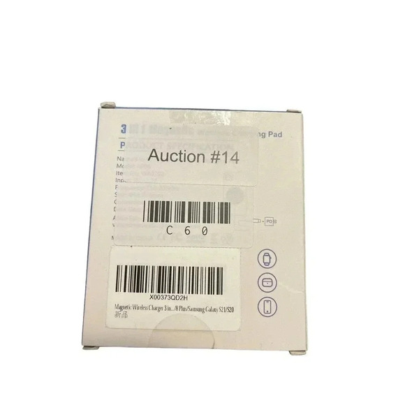 VISSMON 3 IN 1 MAGNETIC WIRELESS CHARGING PAD 15 W - Picture 2 of 2